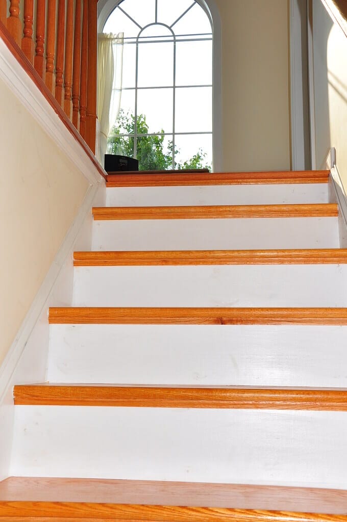 install stair treads or risers first