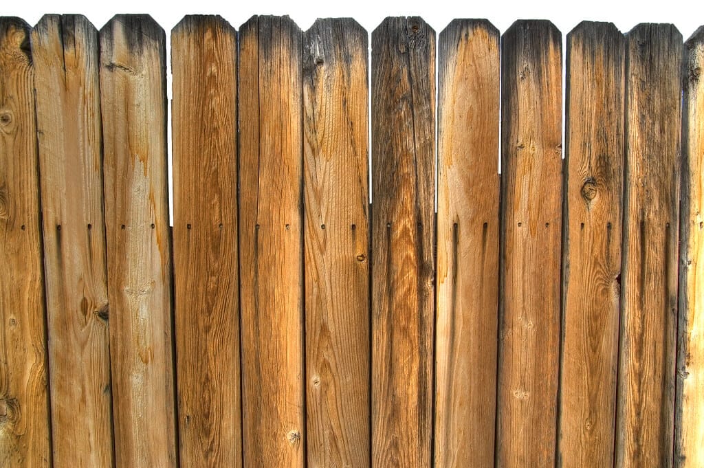 Semi Privacy Wood Fence