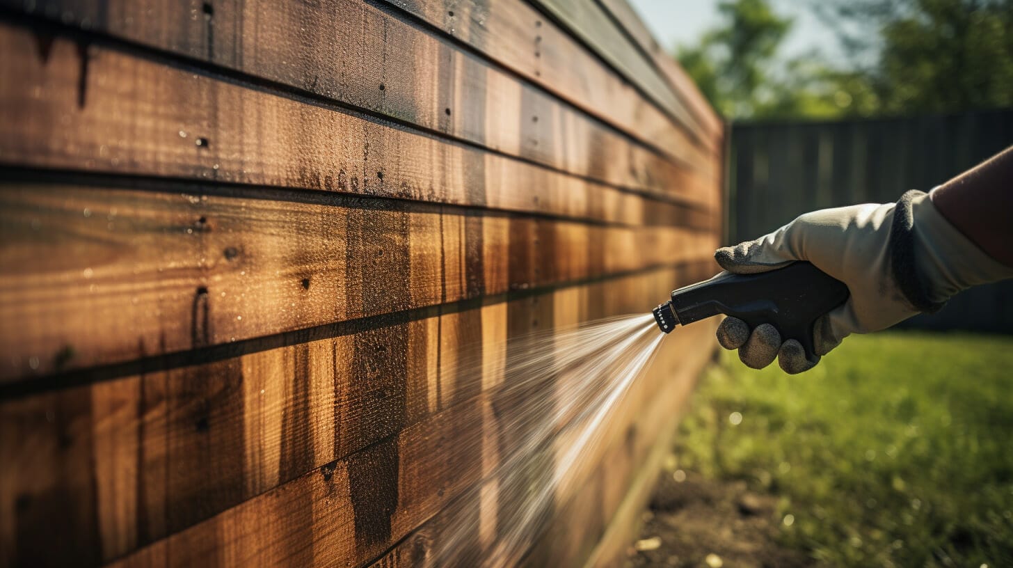 How to Clean Wood Fence Before Staining