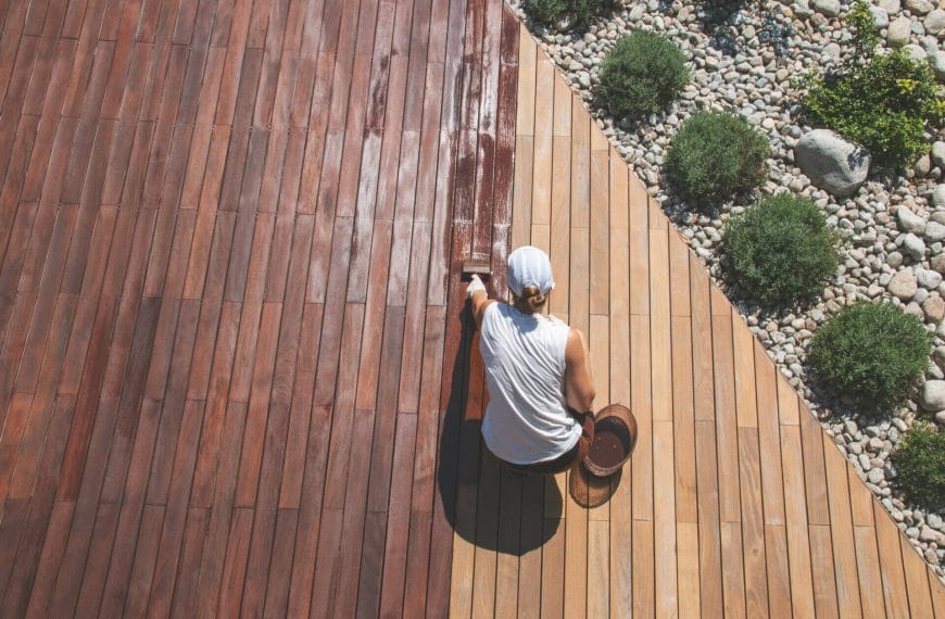 Can You Paint Over a Stained Deck