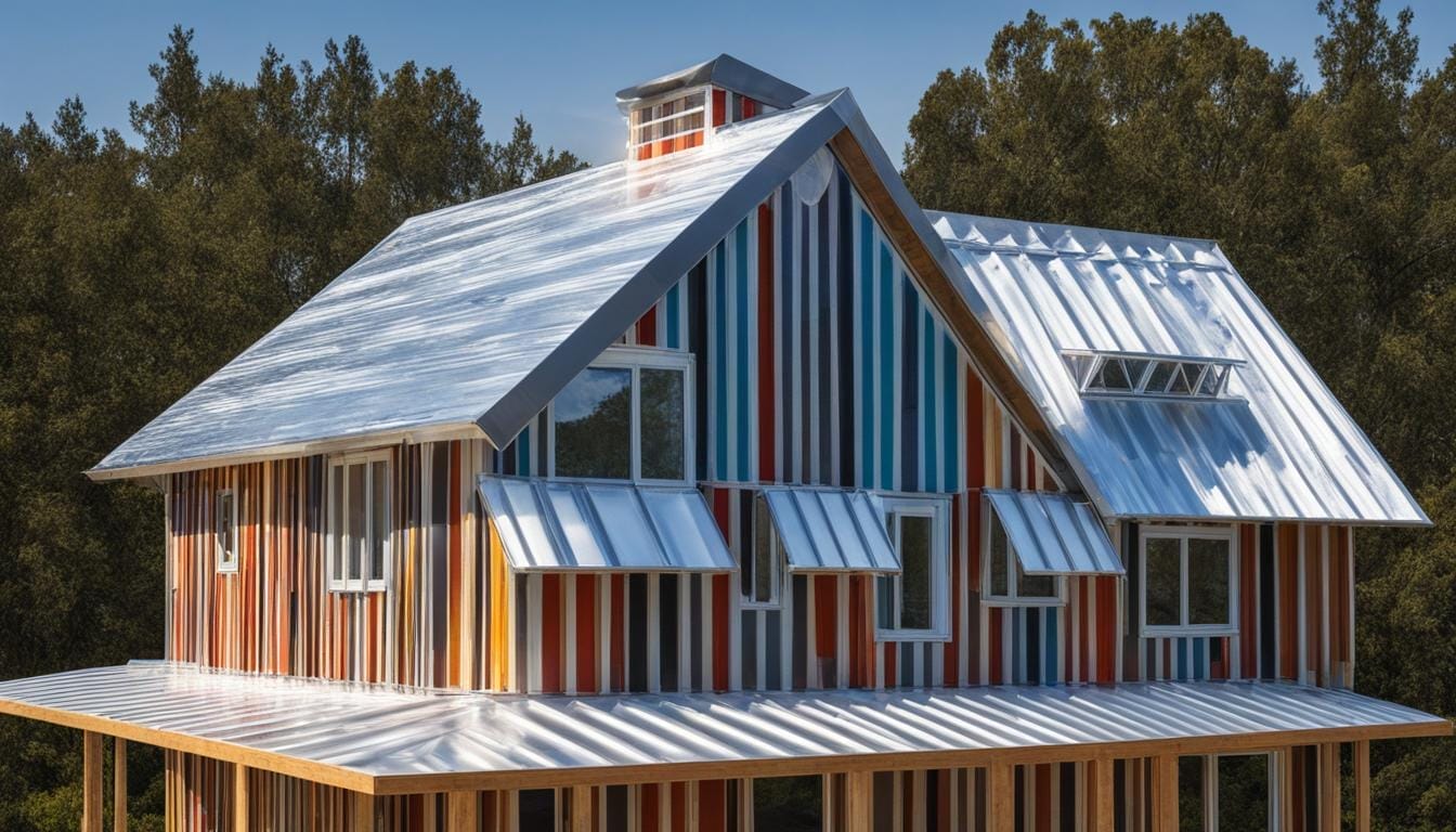 how to insulate a metal roof without attic