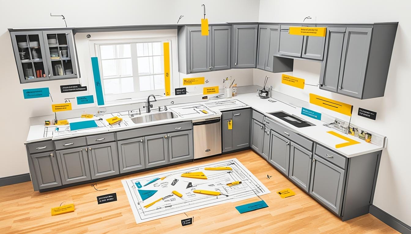 how to measure for kitchen cabinets