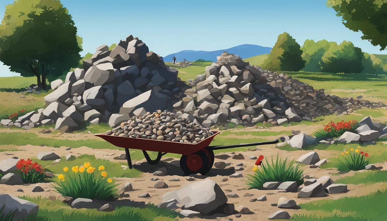 where to find free rocks for landscaping