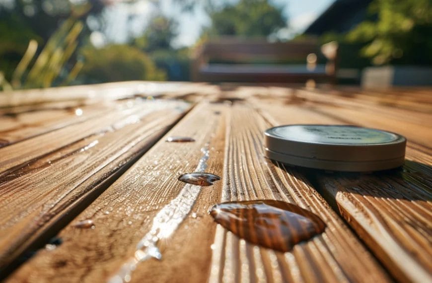 how to tell if wood is dry enough to stain