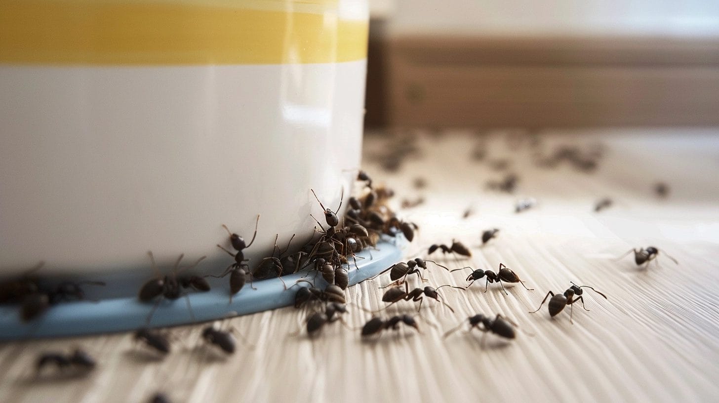 how to get rid of ants in an apartment
